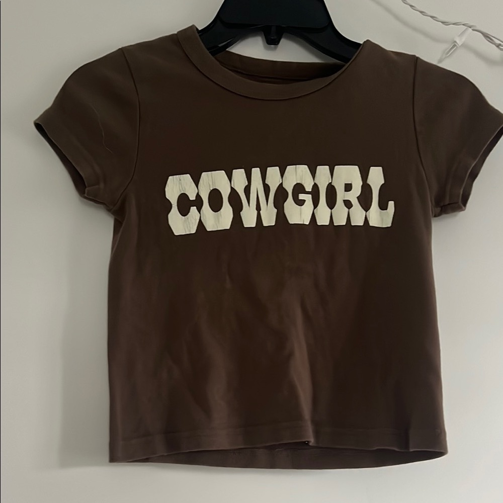 Brandy Melville Cowgirk t-shirt